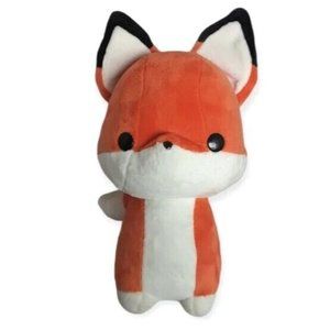 Bellzi Foxxi Plushie Orange Stuffed Animal Anime Fox Soft Cute White Toy Big 12"